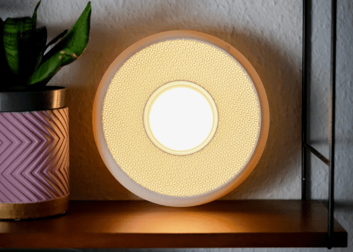 چراغ خواب شخصی سازی شده با پرینتر سه بعدی