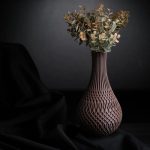 گلدان دکوراتیو طرح هندسی