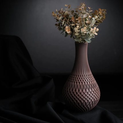 گلدان دکوراتیو طرح هندسی