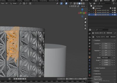 طراحی سه بعدی در بلندر