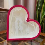 چراغ خواب سه بعدی لایه لایه