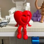 دکوری قلب فانتزی مفصل دار