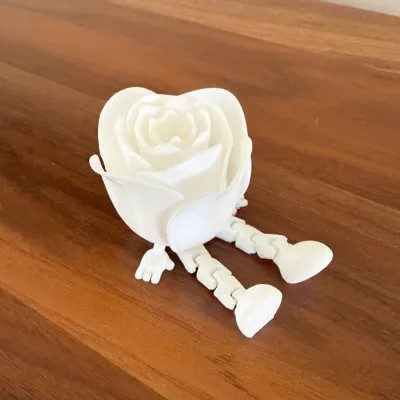 گل رز مفصل دار تزئینی