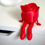 گل رز مفصلی دکوری